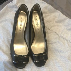 Karen Scott Black Heels Size 7